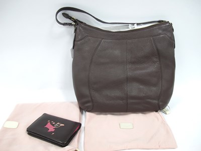 Lot 1382 - A Radley London Brown Leather Shoulder Bag,...