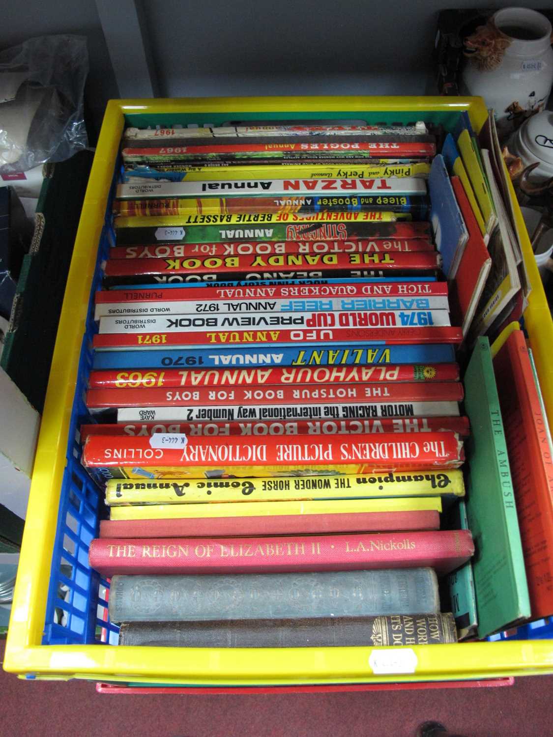Lot 1065 - Books, including vintage children’s annuals,...