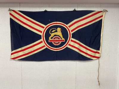 Lot 301 - An Original 1950's British Railways Flag with "...