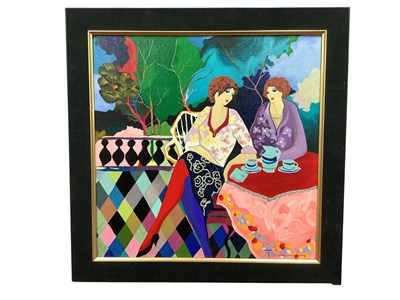 Lot 1112 - After Itzchak Tarkay (Israeli Artist 1935 -...