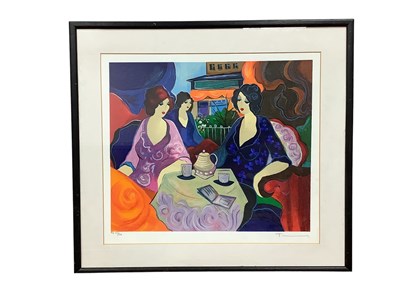 Lot 1171 - After Itzchak Tarkay (Israeli Artist 1935 -...