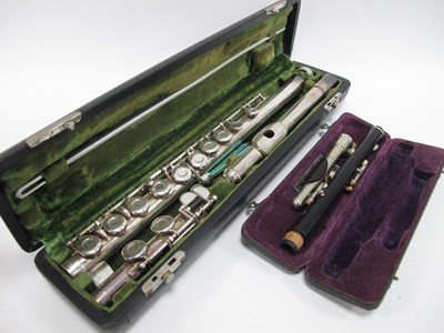 Lot 1295 - A Gebruder Monnig Flute, Serial Number 13698,...