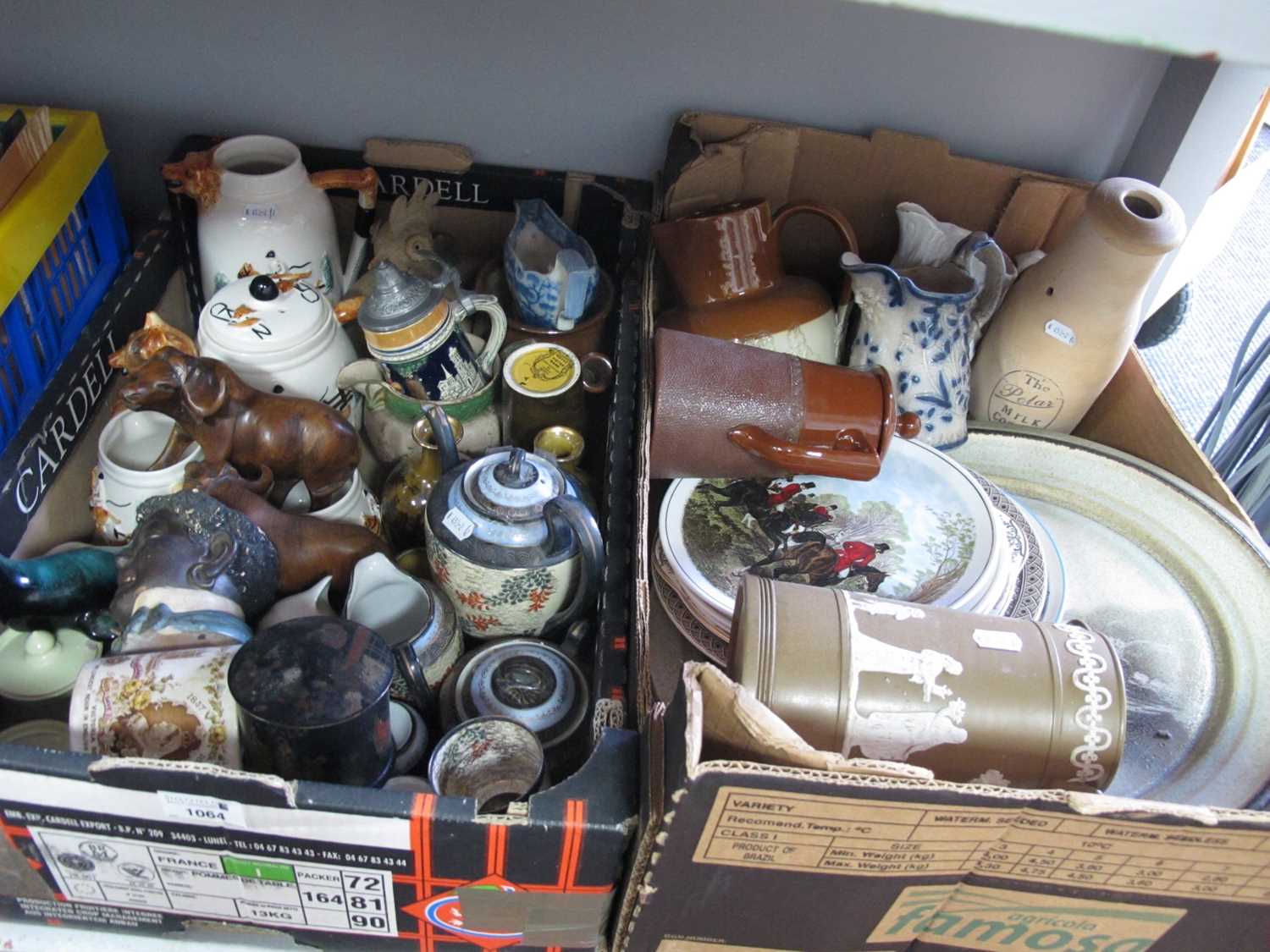 Lot 1064 - Ceramics and Pottery, including large...