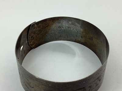 Lot 70 - A 1940s Chester Hallmarked Silver Adjustable...