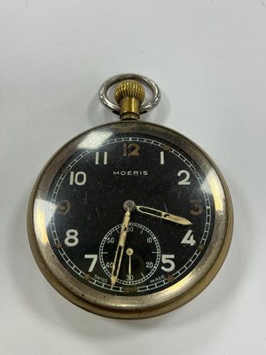 Lot 482 - WWII British Military Pocket Watch, General...