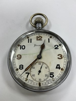 Lot 485 - WWII British Military Pocket Watch, General...