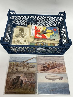 Lot 345 - WWI Selection of Postcards, various themes,...