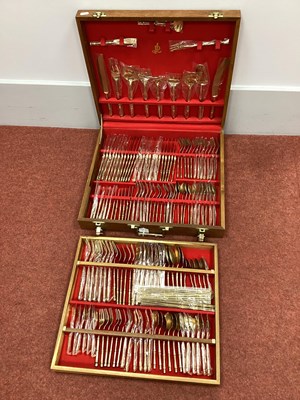 Lot 77 - A Modern Large Canteen of Nickel Bronze...