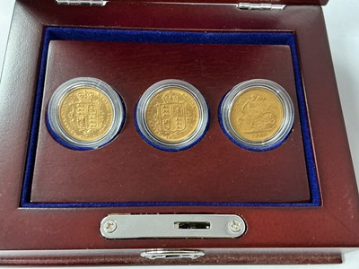 Lot 633 - Portraits Of Queen Victoria Gold Half...