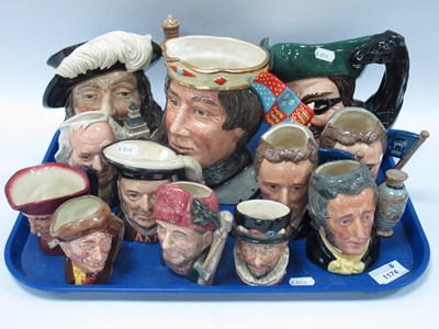 Lot 1174 - Royal Doulton Character Jugs, in various sizes,...