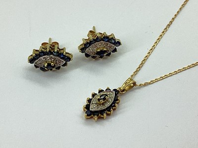 Lot 61 - A Decorative Diamond Set Cluster Pendant, of...