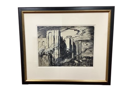 Lot 1210 - Sir Frank Brangwyn (1867 - 1956) 'Storming the...