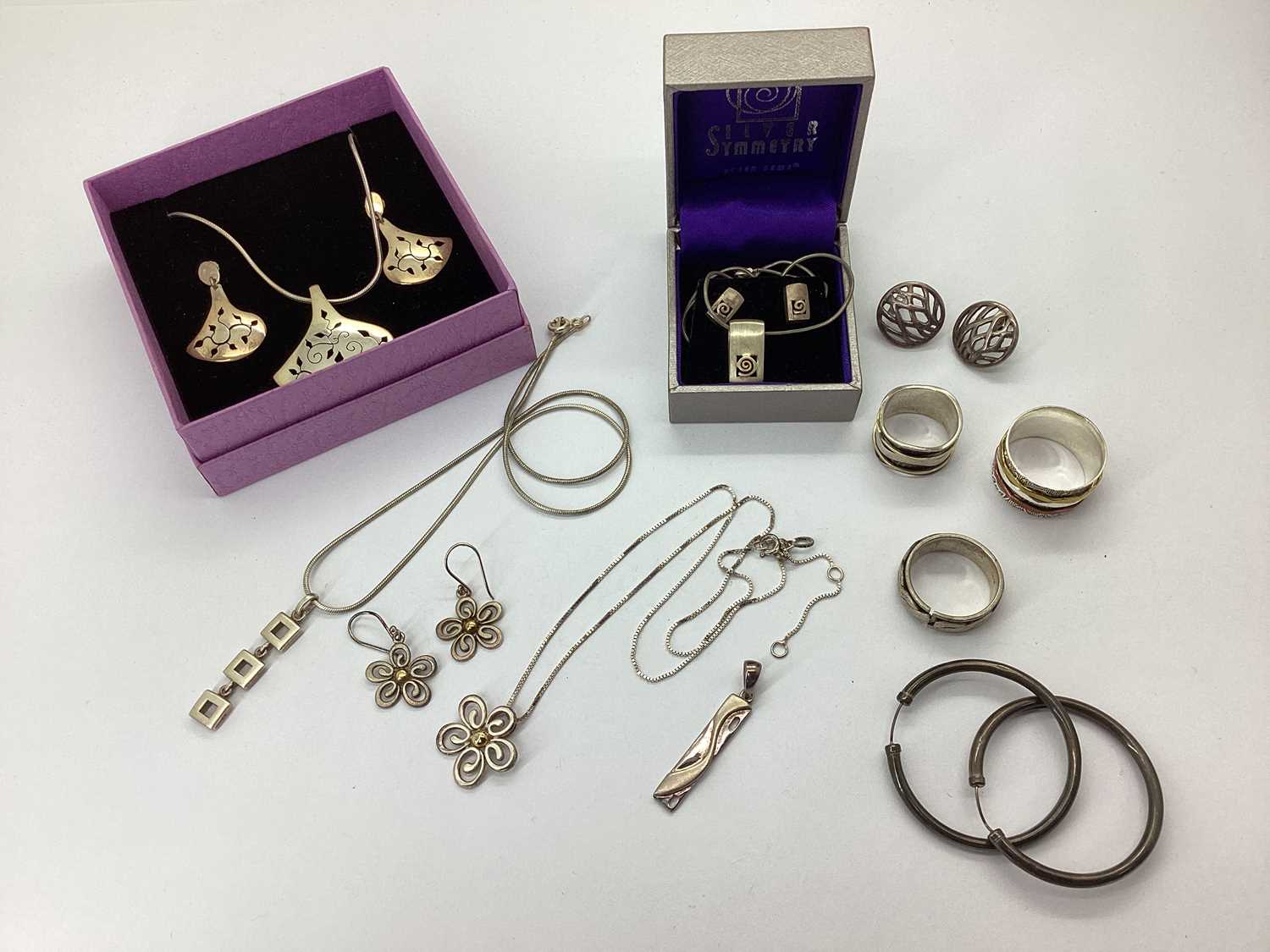 Lot 90 - A Collection of "925" and Other Jewellery,...