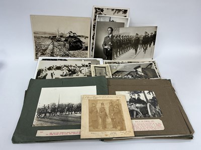 Lot 442 - WWI/WWII Photograph Print Collection, many...