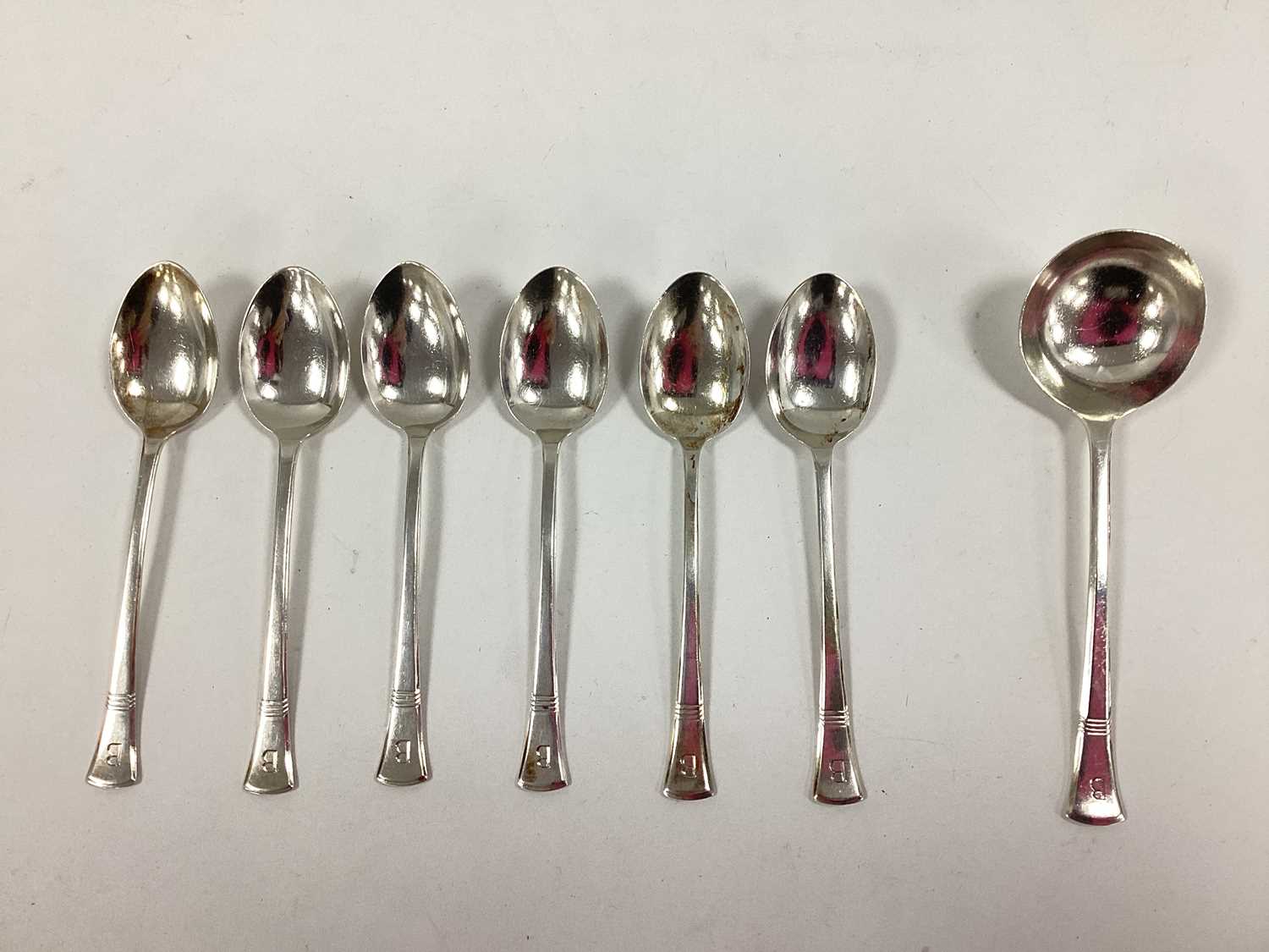 Lot 8 - A Set of Six Hallmarked Silver Coffee Spoons,...