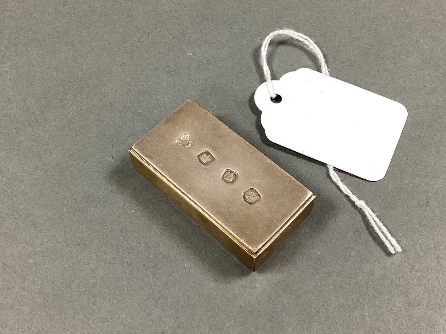 Lot 34 - A Britannia Standard Hallmarked Silver Bar,...