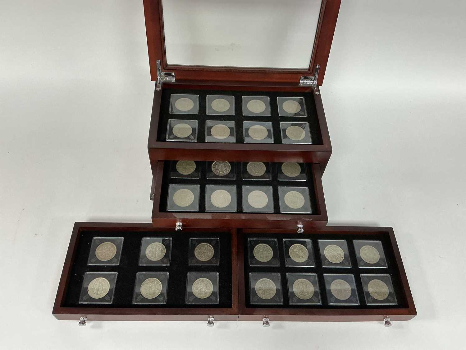 Lot 483 - The Last Of The Half Crowns GB Thirty Coin...