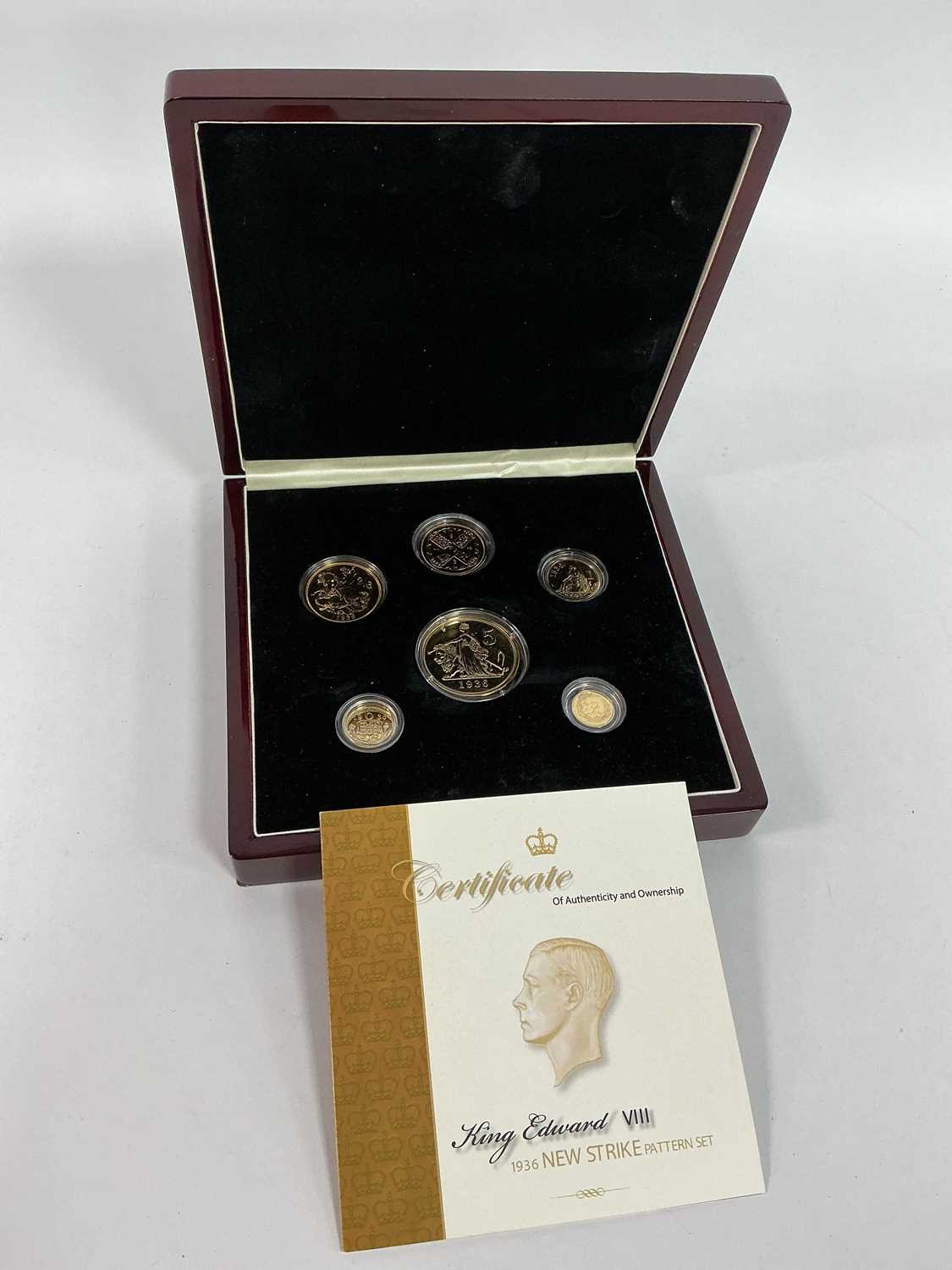 Lot 477 - 1936 King Edward VIII Silver Proof New Strike...