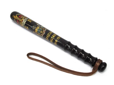Lot 409 - WWI George V Special Constabulary Turned...