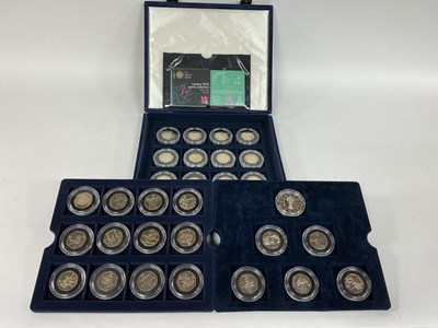 Lot 466 - 2012 London Olympics Bunc 50p Full Collection,...