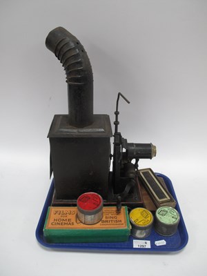 Lot 1297 - A Circa 1900 Hand Cranked Projector for Moving...