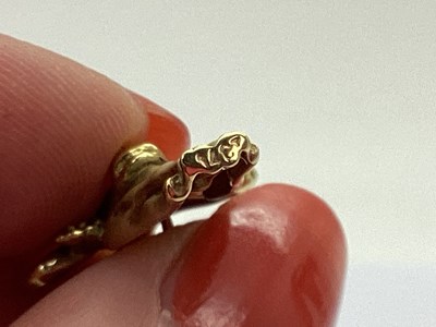 Lot 58 - A Novelty Cape Buffalo Pendant, of part-matte...