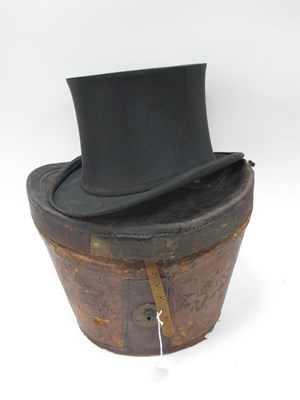 Lot 1401 - A Victoriea Collapsible Top Hat by Thos....