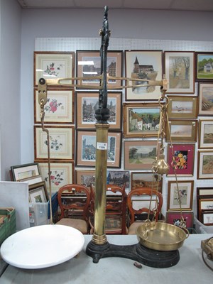 Lot 1399 - A Large Set of Victorian Iron and Brass...