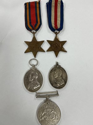 Lot 586 - WWII British Medals, including Burma Star,...