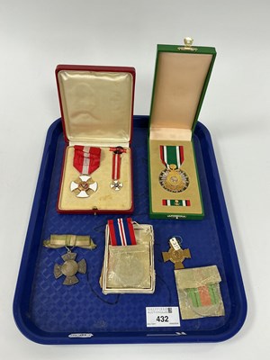 Lot 432 - WWII Medals, including Defence Medal & War...