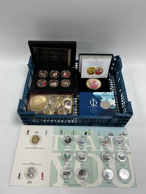 Lot 449 - Large Collection Of Commemorative Coins,...