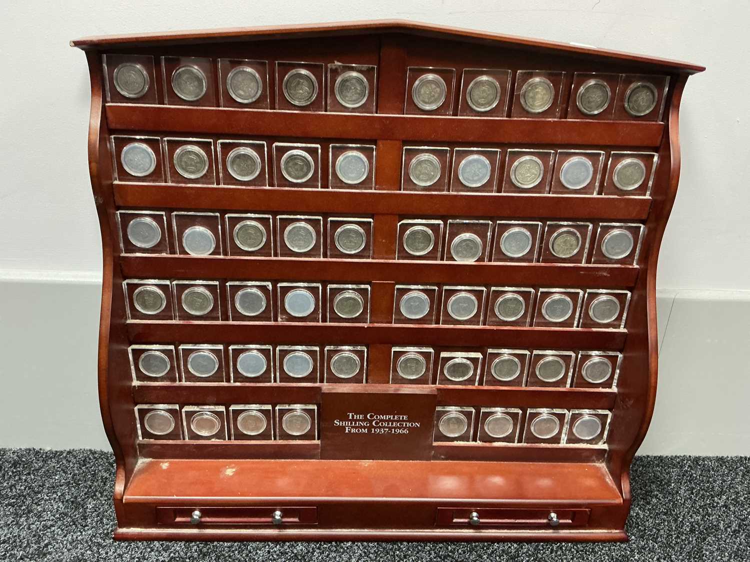 Lot 486 - The Complete Shilling Collection From 1937 -...