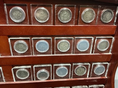 Lot 486 - The Complete Shilling Collection From 1937 -...