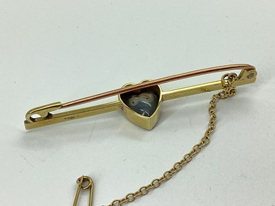 Lot 63 - An Antique Heart Shape Black Opal Single Stone...