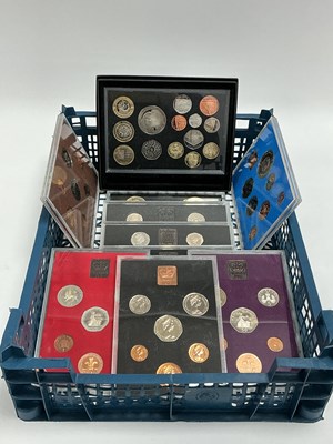 Lot 408 - Collection Of Ten Royal Mint Proof Year Sets,...