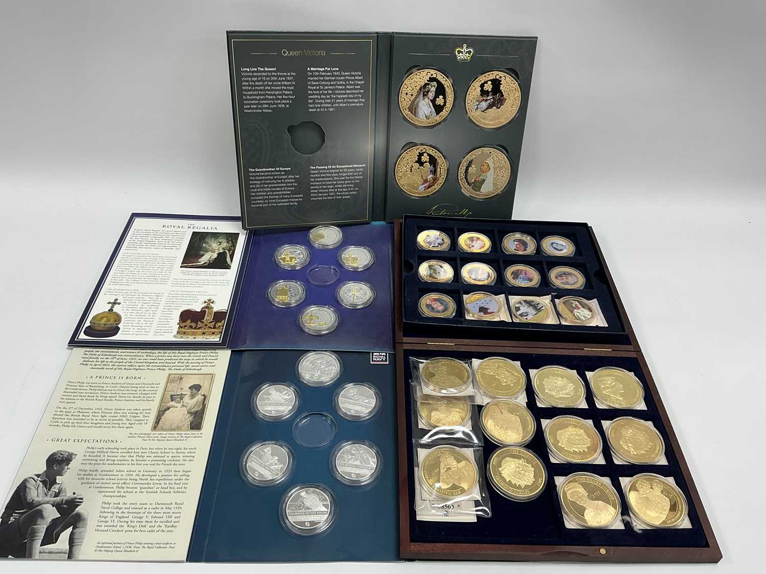 Lot 423 - Collection Of Commemorative Coins, including a...