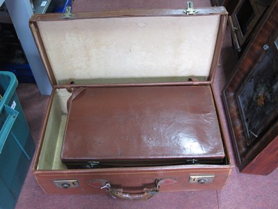 Lot 1145 - A Set of Three Vintage Mid XX Century Brown...