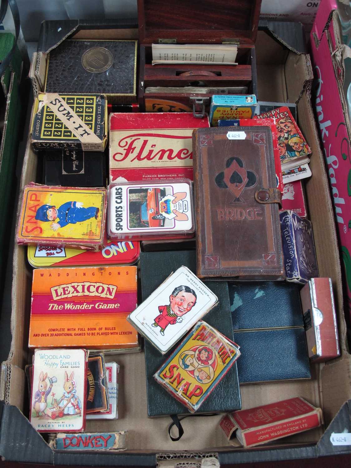 Lot 1003 - Quantity of vintage card games, including...