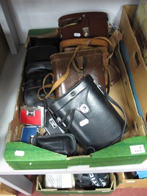 Lot 1129 - Binoculars, including Carl Zeiss Jena 10x50,...
