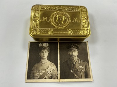 Lot 515 - WWI Princess Mary Christmas 1914 Gift Tin with...