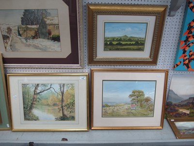Lot 1452 - Arthur White (Sheffield Artist), Hay Gathering...