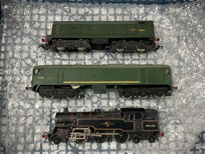 Lot 482 - Three Hornby-Dublo 00 gauge two-rail...