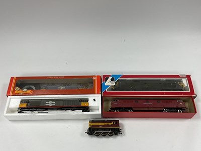 Lot 478 - Four 00 gauge diesel locomotives: a boxed...