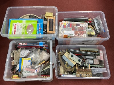 Lot 402 - Four plastic tubs containing the contents of a...