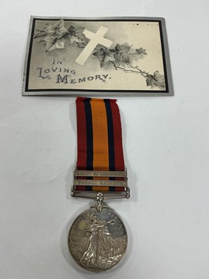 Lot 567 - Boer War Cameronians Casualty Queen's South...