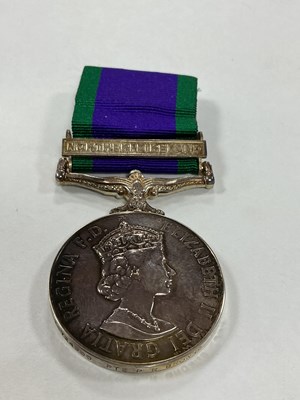 Lot 548A - General Service Medal EIIR (24724900 Pte P R...