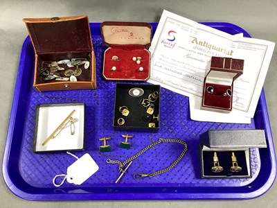 Lot 150 - A Selection of Gent's Dress Studs and...