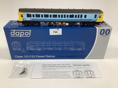 Lot 756 - A Boxed Dapol 00 Gauge Class 121 Single Unit...