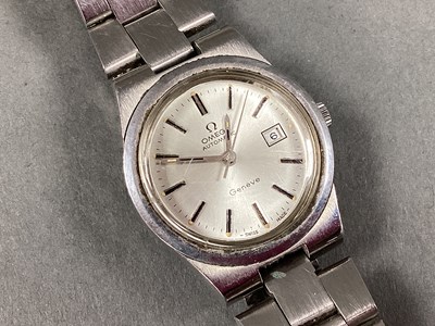 Lot 210 - Omega Geneve; An Automatic Ladies Wristwatch,...