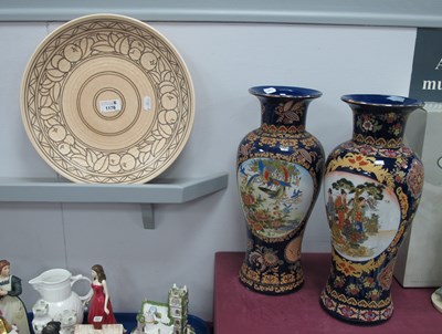 Lot 1178 - C. Ducal Charlotte Rhead Charger, 32cm...